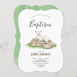 Taufe des Lammes Einladung