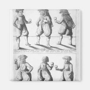 Taufe des Tupinambras Stammes Magnet