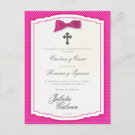 Taufe, Geburtstag, Quinceañera, Heiligtum Postkarte