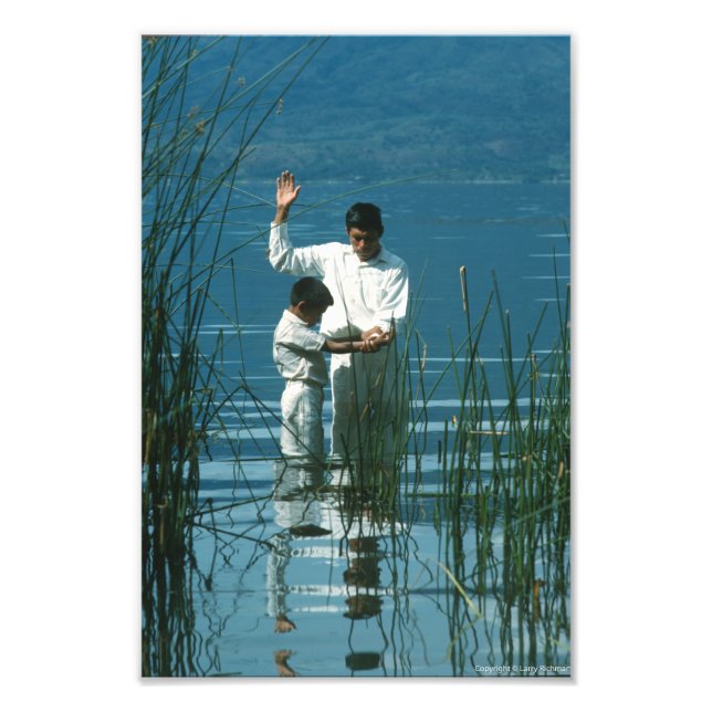 Taufe im LDS Art Poster des Lake Atitlan™ (Vorne)