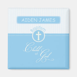 Taufe, Individuelle Name, Blaues Kind Gottes Magnet