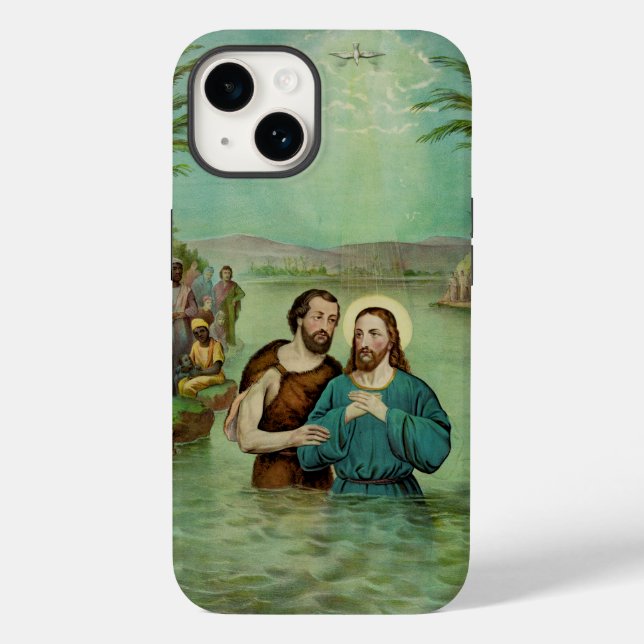 Taufe Jesu Christi Case-Mate iPhone Hülle (Rückseite)