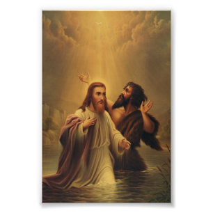 Taufe Jesu Christi Fotodruck