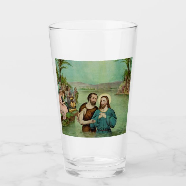 Taufe Jesu Christi Glas (Vorderseite)