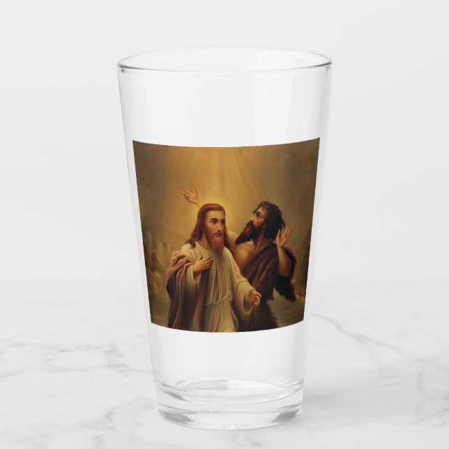 Taufe Jesu Christi Glas (Vorderseite)