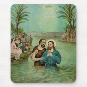 Taufe Jesu Christi Mousepad