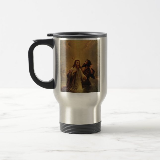 Taufe Jesu Christi Reisebecher (Links)