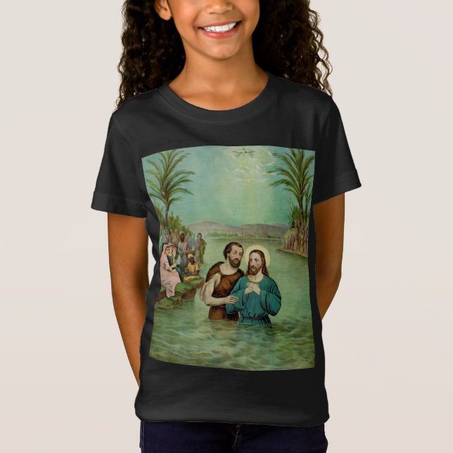 Taufe Jesu Christi T-Shirt (Vorderseite)
