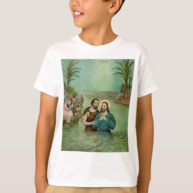 Taufe Jesu Christi T-Shirt (Vorderseite)