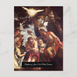 Taufe Jesu Postkarte