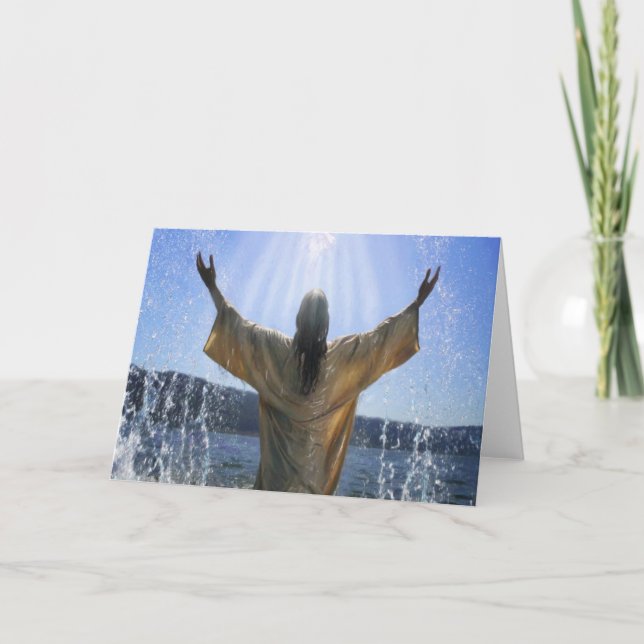 Taufe Karte (Vorderseite)