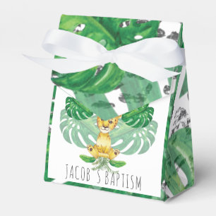 Taufe oder Illustration zum Geburtslion Geschenkschachtel
