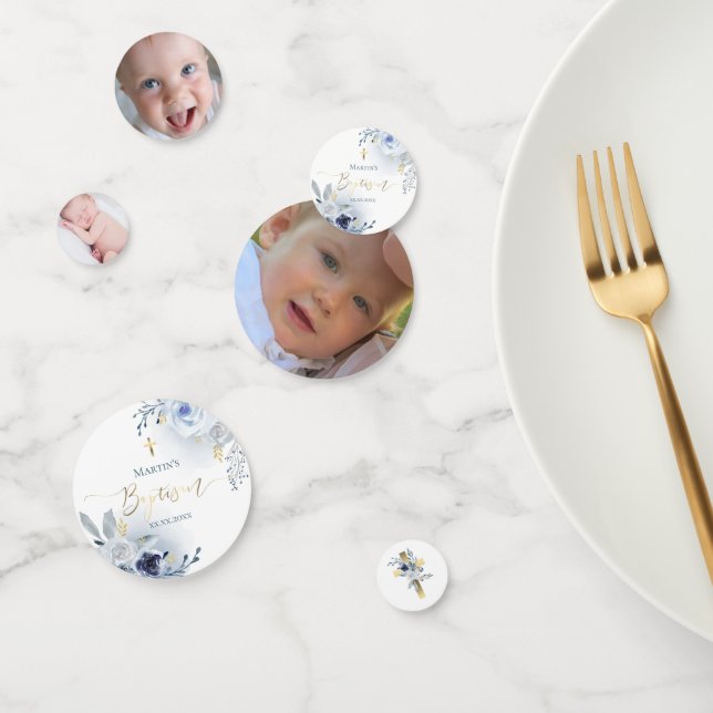 Taufe staubige Blüten Konfetti (Gruppe)