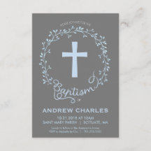 Taufe, Taufeinladung - Baby laden ein