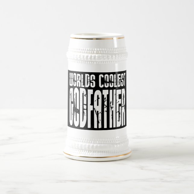 Taufe-Taufgeschenk-Weltcoolster Pate Bierglas (Mittel)