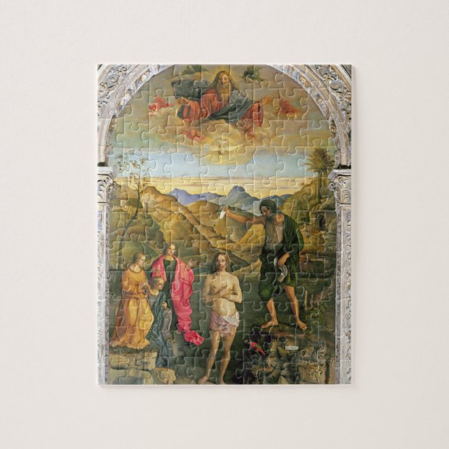 Taufe von Christus, JohannesAltarpiece Puzzle (Vertikal)