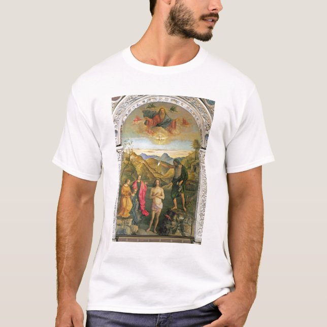 Taufe von Christus, JohannesAltarpiece T-Shirt (Vorderseite)