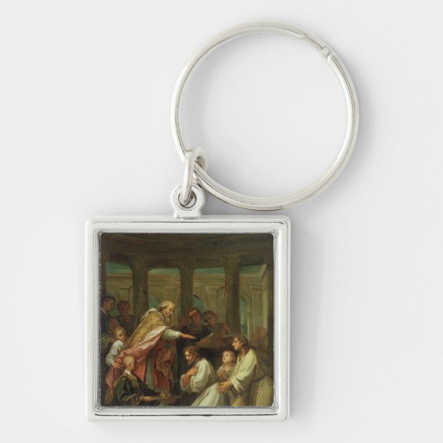 Taufe von St Augustine Schlüsselanhänger (Vorne)
