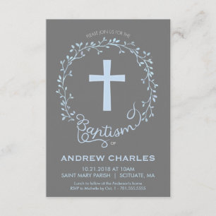 Taufen, Einladung feiern - maßgeschneidert