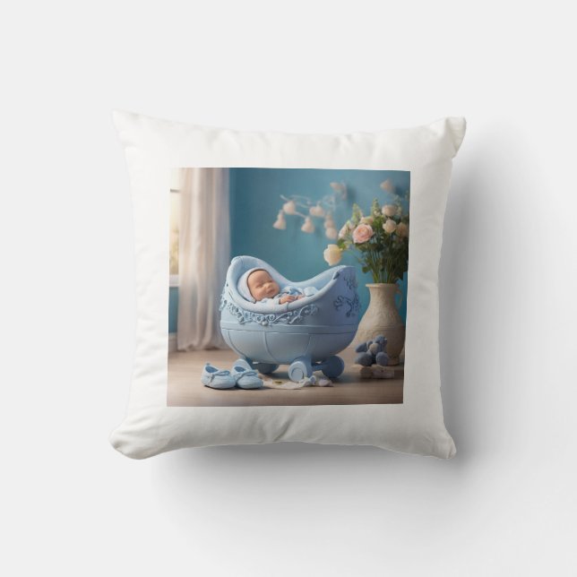  Taufkissen für Jungen Kissen (Vorderseite)