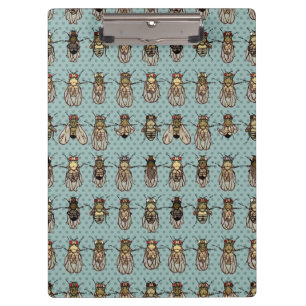 Taufliege-Frucht-Fliegen-Genetik - Mutanten Klemmbrett