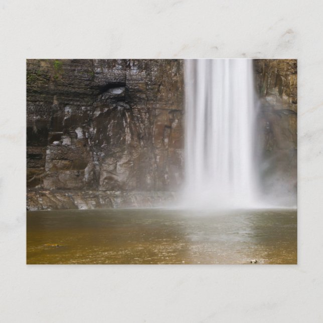Taughannock Falls, New York Postkarte (Vorderseite)