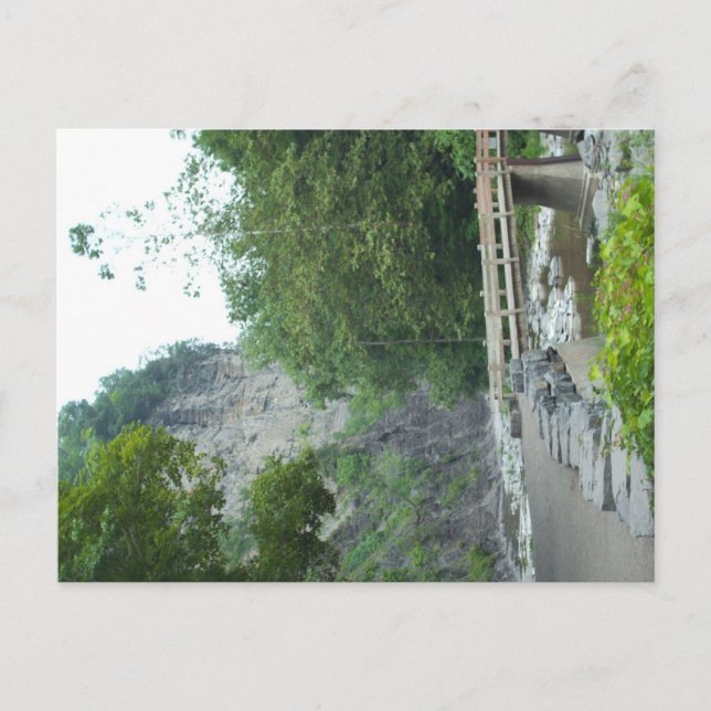 Taughannock Falls Staat Park 2 Postkarte (Vorderseite)