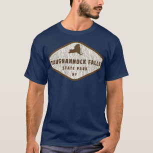 Taughannock Falls Staat Park New York Tree Log Tex T-Shirt