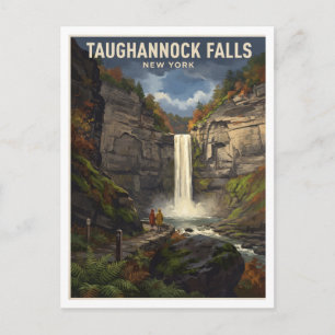 Taughannock Falls State Park, Finger Lakes Postkarte