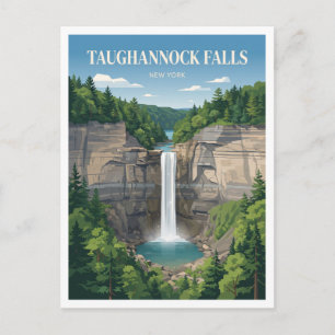 Taughannock Falls State Park Trumansburg New York Postkarte