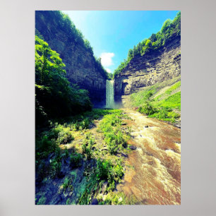 TAUGHANNOCK FALLT ITHACA NEW YORK POSTER