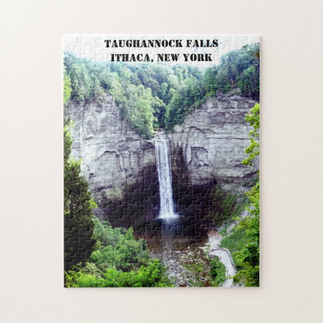 TAUGHANNOCK FALLT ITHACA NEW YORK PUZZLE (Vertikal)