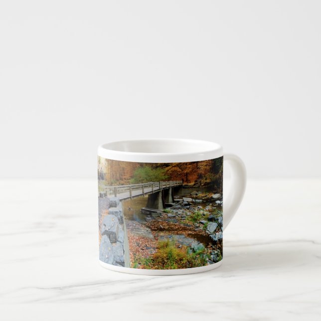 Taughannock fällt Staats-Park Espressotasse (Vorderseite Rechts)