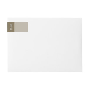 Taupe Beige BEHALTE CALM und Ihren kreativen Text