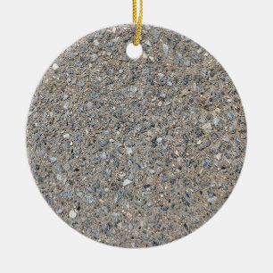 Taupe Beton Zement Blauer Aggregatweg Keramik Ornament