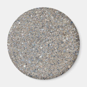Taupe Beton Zement Blauer Aggregatweg Magnet