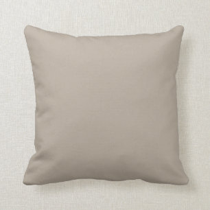 Taupe Brown Tan Solid Trend Hintergrund Kissen