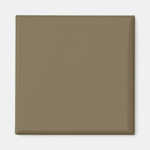 Taupe Coffee Color Decor Background Customizable Magnet