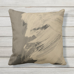 Taupe-Dekorkissen Braun Kissens des im Kissen Für Draußen