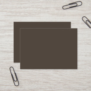 Taupe Mighty Business Card Visitenkarte