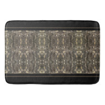 Taupe-schwarzer Marmorstreifen