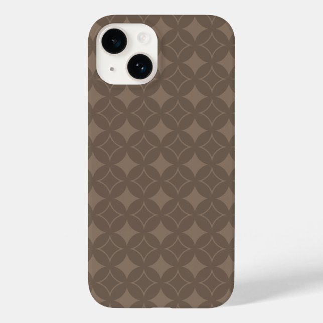 Taupe shippo Case-Mate iPhone Hülle (Rückseite)
