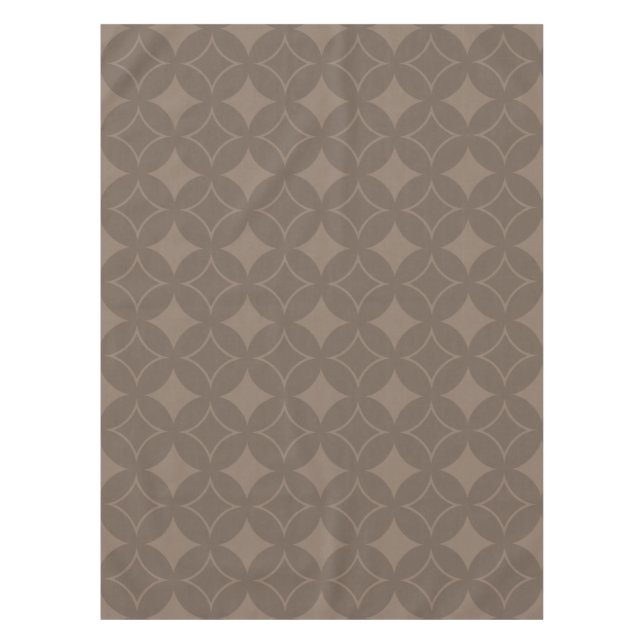Taupe Shippo Tischdecke (Vorderseite)