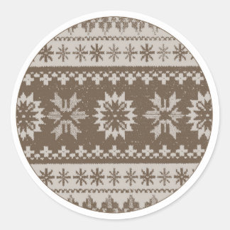 Taupe Sweater Stickers