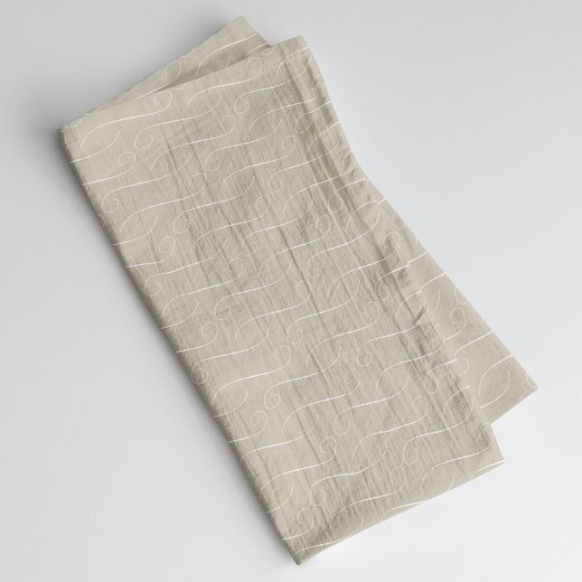 Taupe Wirbel Geschirrtuch (Von Creator hochgeladen)