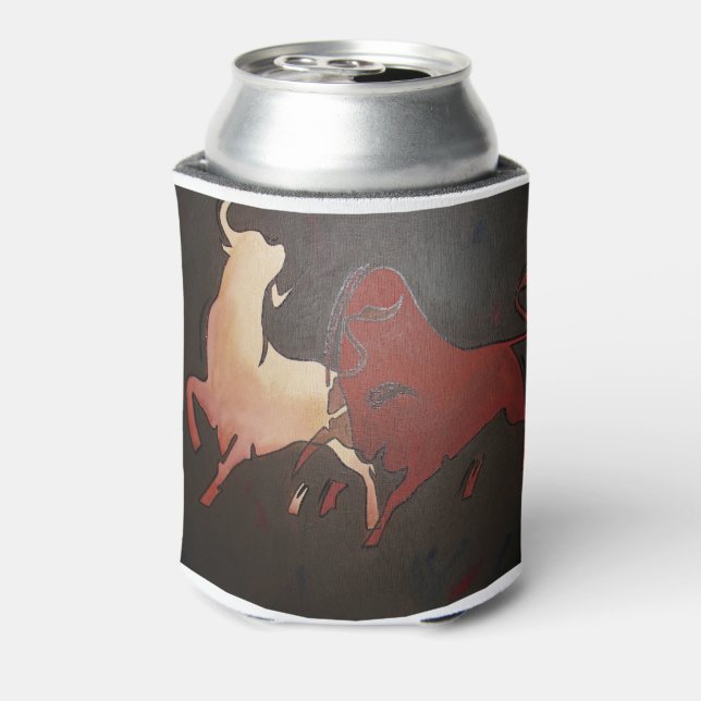 Taurean Bulls Art Dosenkühler (Kanne Rückseite)