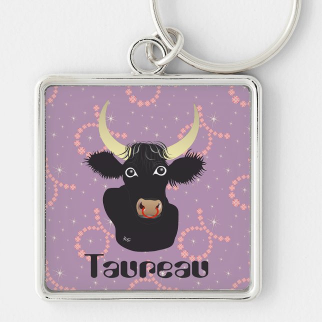 Taureau 21 avril au 20 mai Porte-clés Schlüsselanhänger (Vorne)
