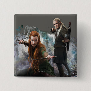 TAURIEL™ and LEGOLAS GREENLEAF™ Graphic Button