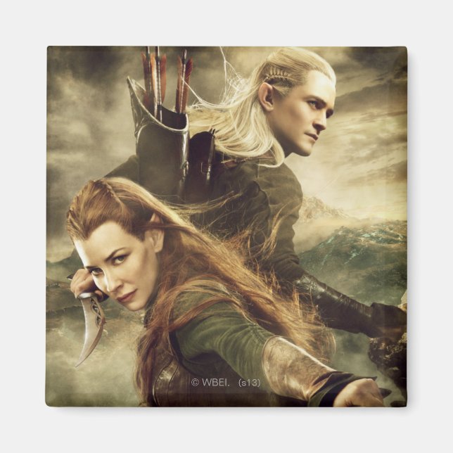 TAURIEL™ and LEGOLAS GREENLEAF™ Movie Poster 3 Magnet (Vorne)
