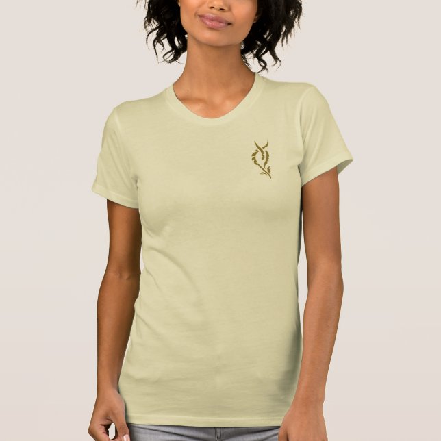 TAURIEL™ Blumensymbol T-Shirt (Vorderseite)